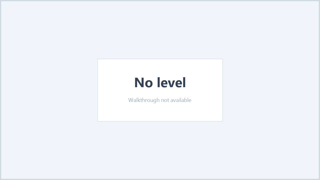 Block Out Level 339 - no level available